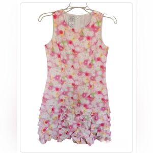 NEW Talbots Kids floral ruffle lined dress New with tags size 14